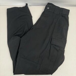 5.11 Tactical TDU Pants Men’s Medium Black Cargo BDU EMS Ripstop Work Uniform